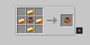 Golden Backpack Craft