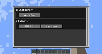 Soundboard Screen (as of v0.2.0)