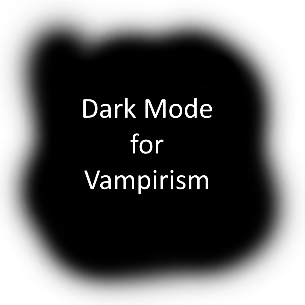 Dark Mode for Vampirism GUIs