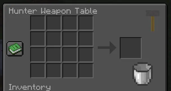 Darkened Hunter Weapon Table