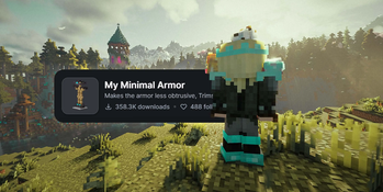 Configurable LabPBR Player Armor — screenshot 1
