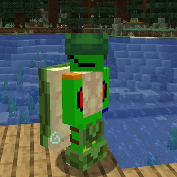 Turtle armor side view