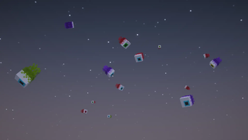 Red, Purple, Green