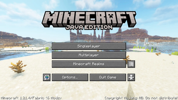 Main Menu