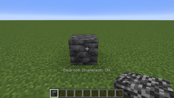 Bedrock Chameleon On Overworld