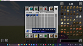 Deepslate La Peace Ore