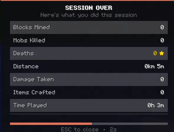 Exit Game Menu