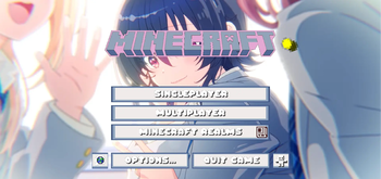 Main menu full screen