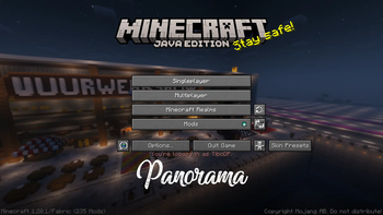 Minecraft Title Screen