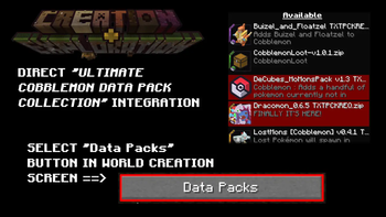 NEW DATA PACK INTEGRATION