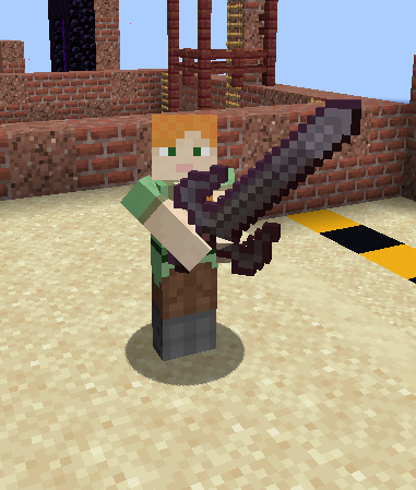 2 Handed grip on certain weapons!