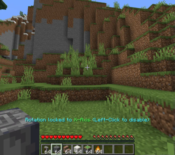 Enable rotation lock with shift + left-click