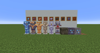 All Items and blocks added by Mod.