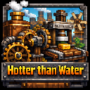 Hotter than water