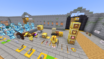 gold tools & armor
