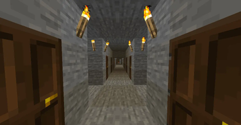 scary hallway