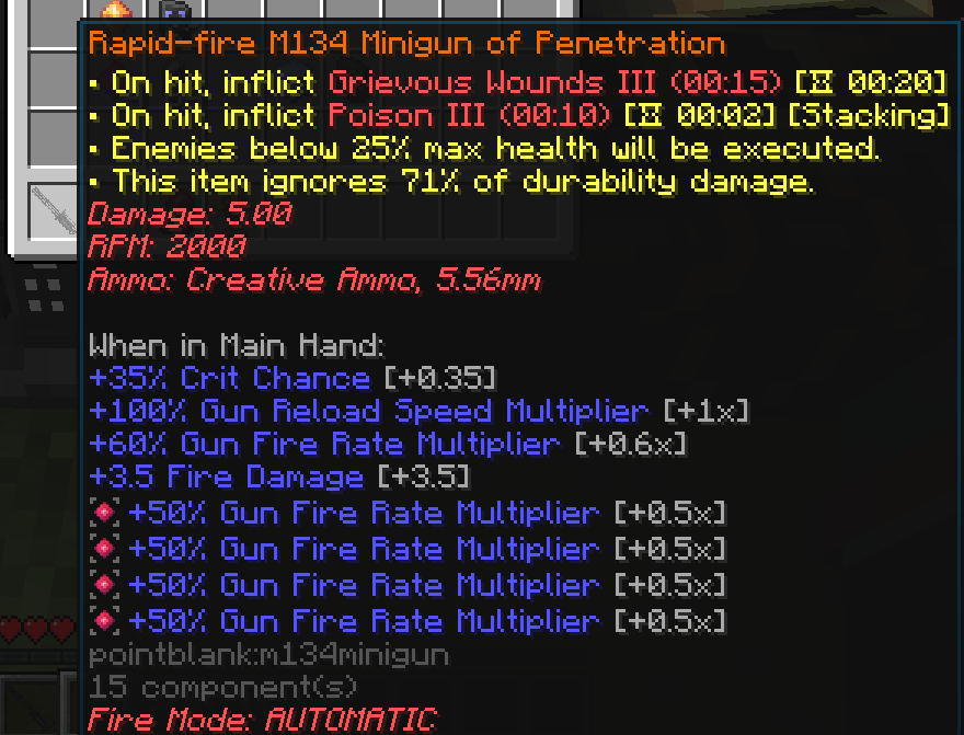 Modified Minigun
