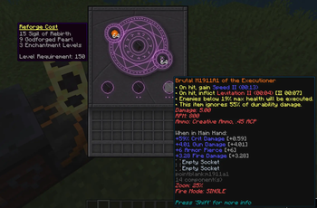 Gun reforging