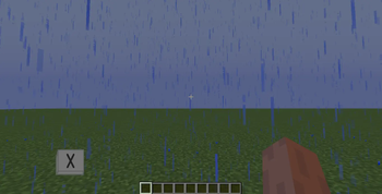 Button (X) - Rainy Weather