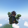 Chinese flying island tower