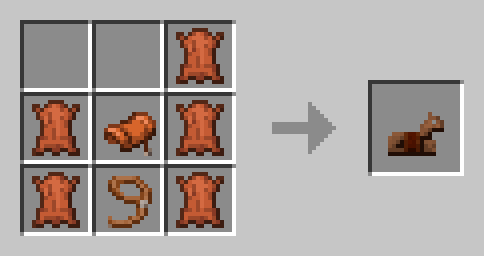 Leather Horse Armor (Craft Recipe)