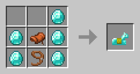 Diamond Horse Armor (Craft Recipe)