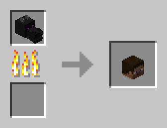 Dragon Head to Player Head (Smelting)