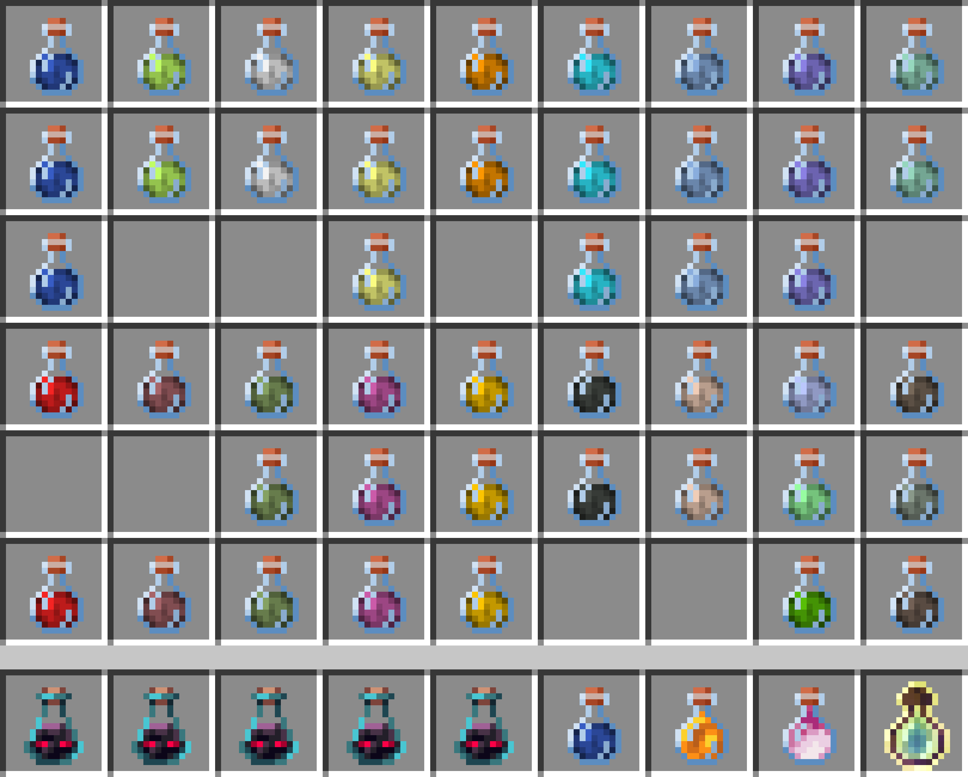 Potions Showcase (Default)