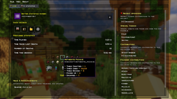 Better Statistics Screen