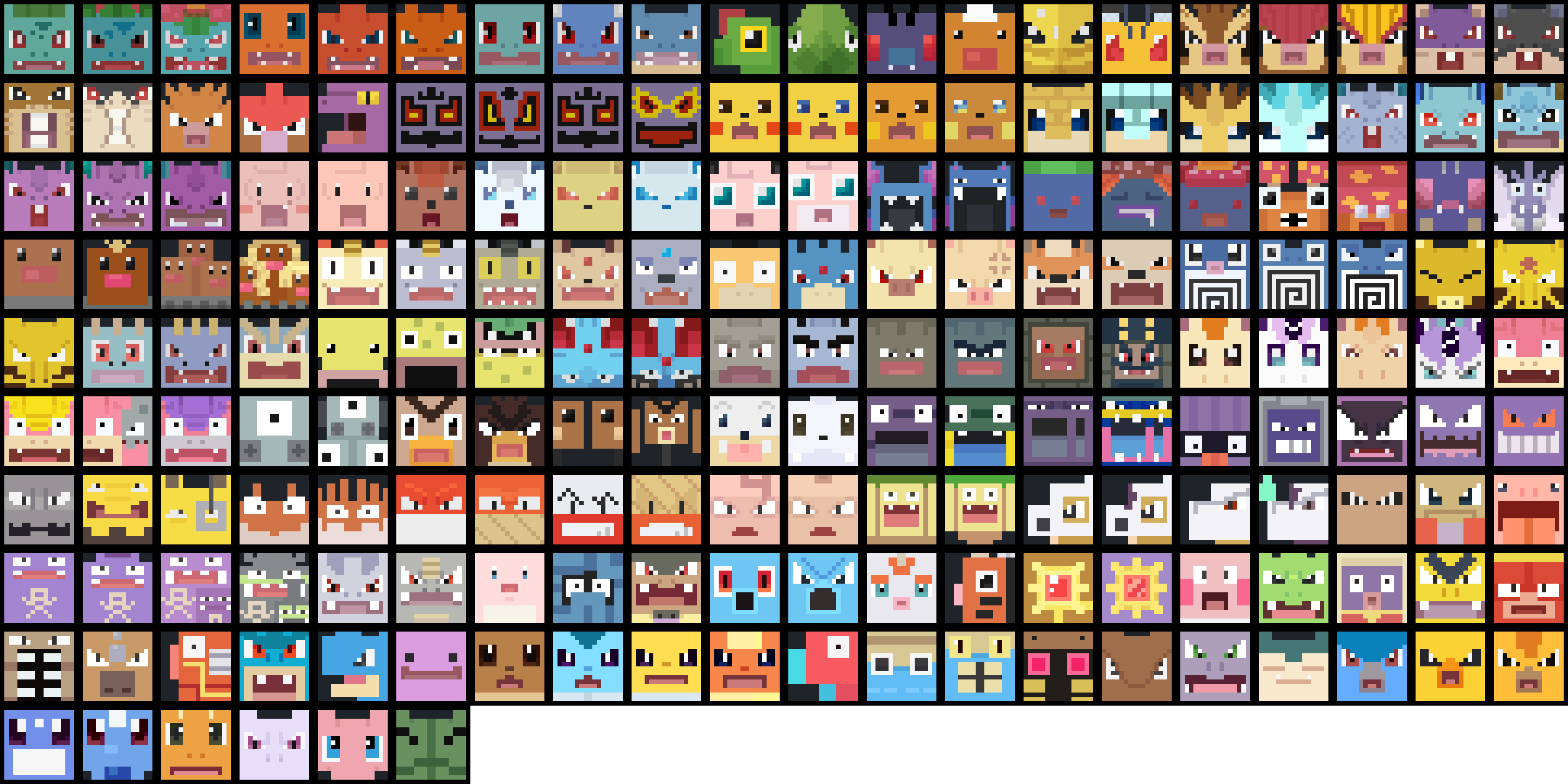 Gen 1 Icons