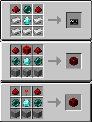 Recipes: Tool, Receiver, Transmitter
