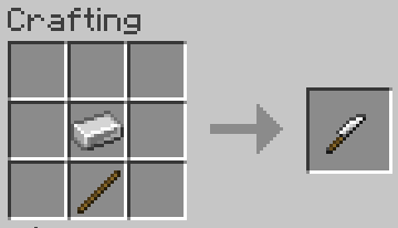The Knife Crafting Recipe!