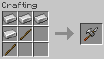 The Halberd Crafting Recipe!