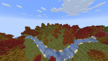 Lands Of Mythria map, Biome: Autumnal grove