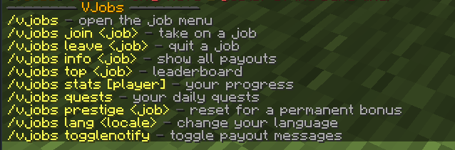 help command