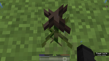 Wither Hearts, Hotbar, XP Bar, Crosshair