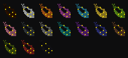 A variety of colors!
