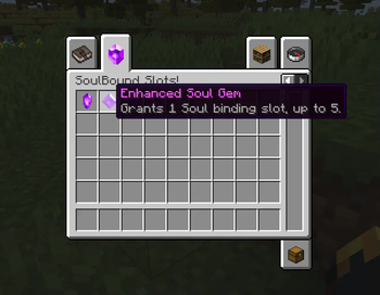 SoulBound Slots Enhanced Soul Gem