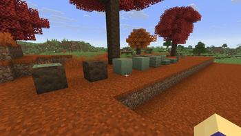 Green wood blocks