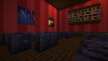 The paintings in Minecraft