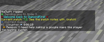 /support queue on join