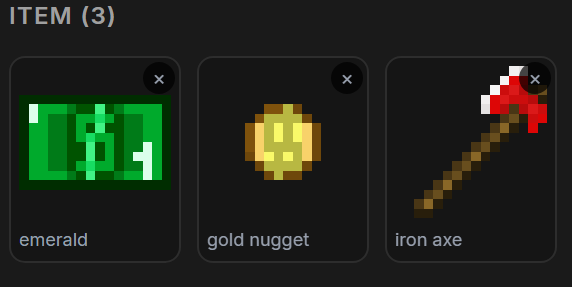 Items - V1