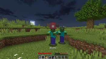 Zombie with hat