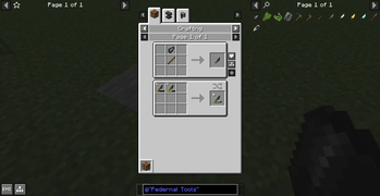 Flint knife recipe