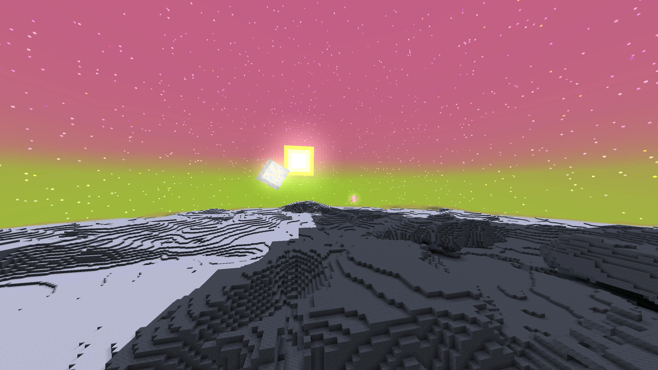 A example of the terrain and skybox 