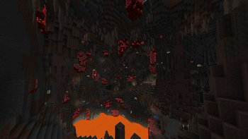 Dread's Driping redstone caves