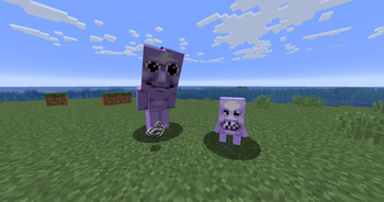 Fuwatty next to Ao Oni