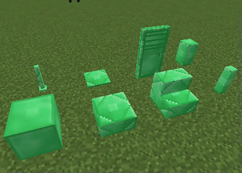 Emerald blocks