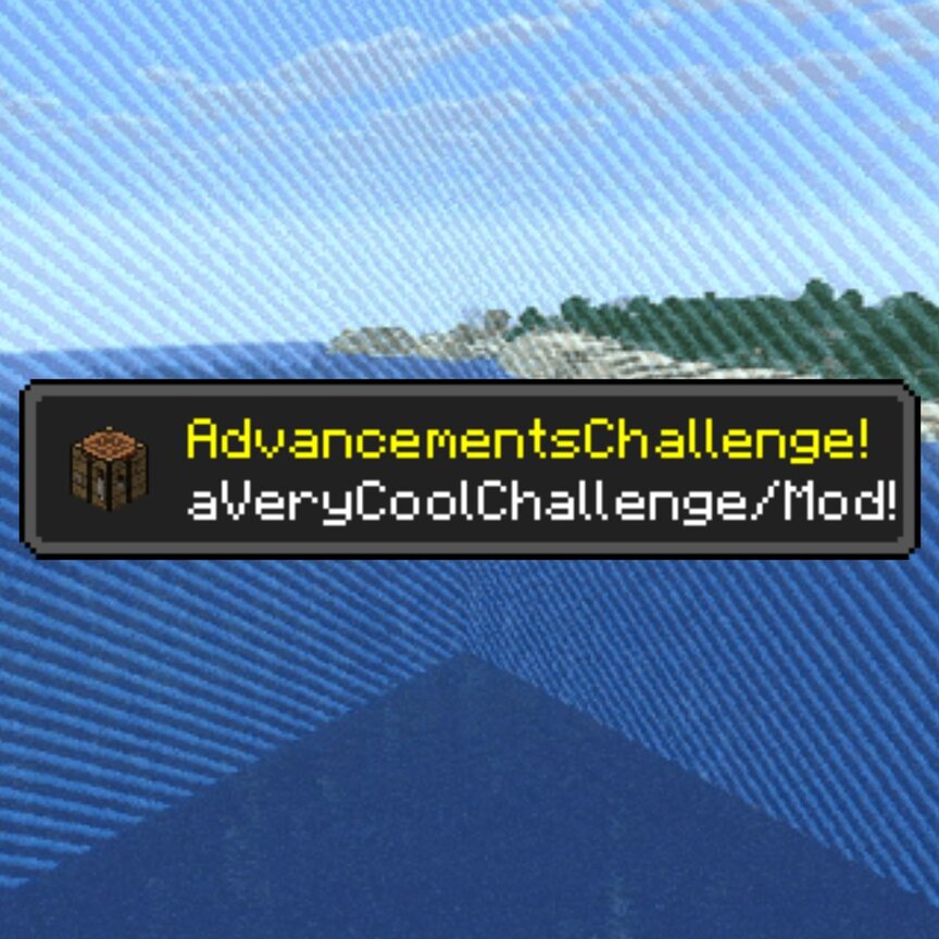 Advancements Challenge Mod