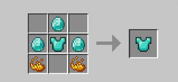 Diamond Jetpack Crafting Recipe